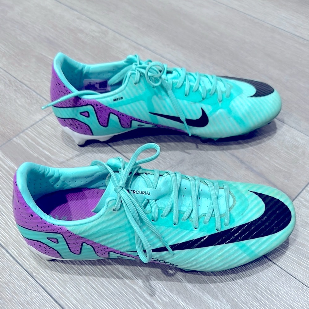 Men’s Nike Air Zoom Mercurial Vapor 15 Academy FG MG Soccer Cleats Size 8 - Picture 6 of 11